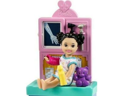 Mattel Barbie povolání herní set dětská doktorka blondýnka