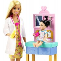 Mattel Barbie povolání herní set dětská doktorka blondýnka 2
