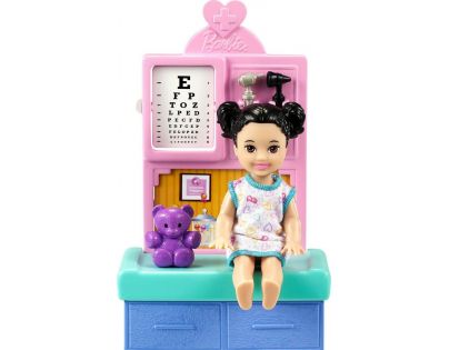 Mattel Barbie povolání herní set dětská doktorka blondýnka