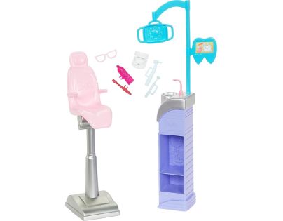 Mattel Barbie Povolání Herní set s panenkou Zubařka blondýnka - Poškozený obal
