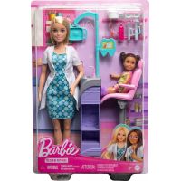 Mattel Barbie Povolání Herní set s panenkou Zubařka blondýnka 6