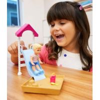 Mattel Barbie příběh z deníku chůvy pískoviště se skluzavkou 5