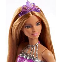 Mattel Barbie Princezna Hnědé vlasy Fialové šaty 2