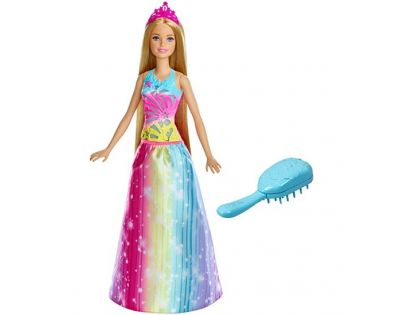 Mattel Barbie Princezna Magické vlasy Blondýnka