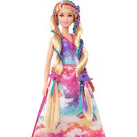 Mattel Barbie Princezna s barevnými vlasy herní set 5
