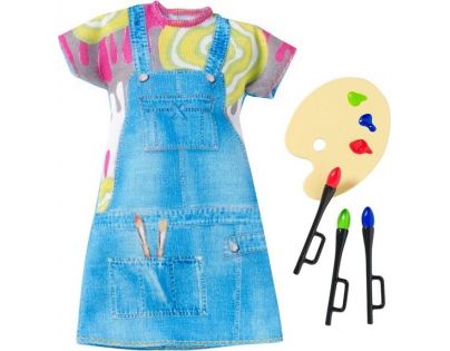Mattel Barbie profesní oblečení DNT93 Malířka