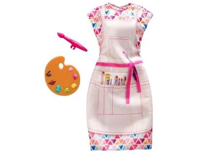 Mattel Barbie profesní oblečení 30 cm s doplňky Malířka