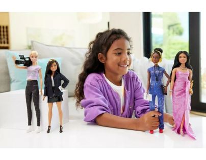 Mattel Barbie Sada 4 ks panenek filmové povolání