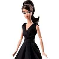 Mattel Barbie sběratelská Silkstone černé šaty 2