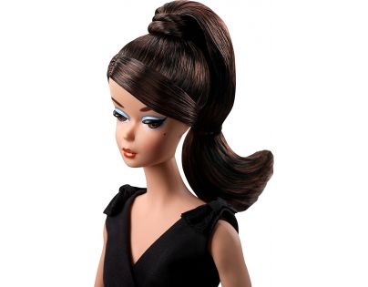 Mattel Barbie sběratelská Silkstone černé šaty