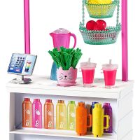 Mattel Barbie smoothie stánek s panenkou - Poškozený obal 3
