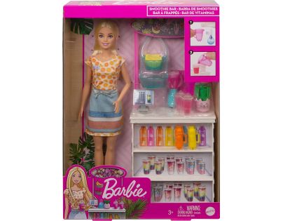 Mattel Barbie Smoothie stánek s panenkou