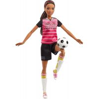 Mattel Barbie sportovkyně Fotbalistka brunetka 2