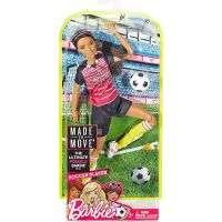 Mattel Barbie sportovkyně Fotbalistka brunetka 5