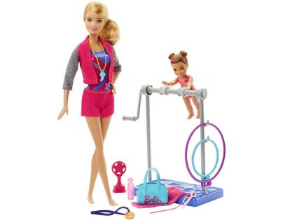 Mattel Barbie sportovní set Gymnastka