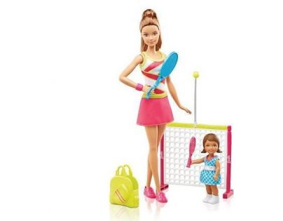 Mattel Barbie sportovní set Tenistka