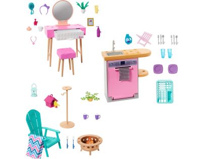Mattel Barbie Stylový nábytek Zahradní nábytek