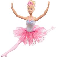 Mattel Barbie Svítící magická baletka s růžovou sukní 31 cm - Poškozený obal 3