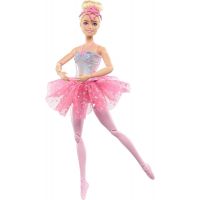 Mattel Barbie Svítící magická baletka s růžovou sukní 31 cm 4