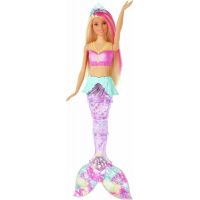 Mattel Barbie svítící mořská panna s pohyblivým ocasem běloška - Poškozený obal 2
