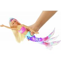 Mattel Barbie svítící mořská panna s pohyblivým ocasem běloška - Poškozený obal 3