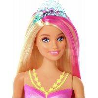 Mattel Barbie svítící mořská panna s pohyblivým ocasem běloška - Poškozený obal 4