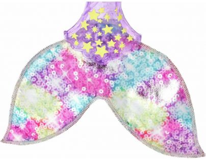Mattel Barbie svítící mořská panna s pohyblivým ocasem běloška - Poškozený obal