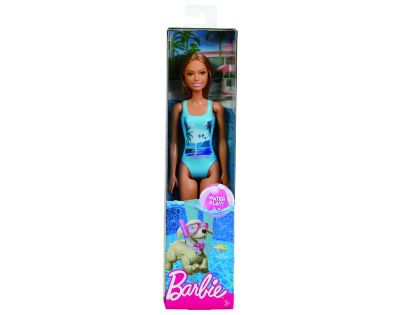 Mattel Barbie v plavkách zelenomodré