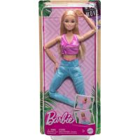 Mattel Barbie v pohybu Blondýnka v modrých legínách 6