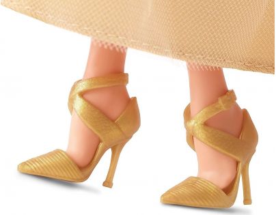 Mattel Barbie Vánoční panenka blondýnka 2023