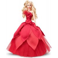 Mattel Barbie Vánoční panenka blondýnka HBY03 2