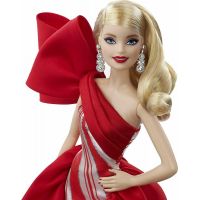 Mattel Barbie vánoční panenka blondýnka 3
