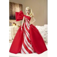 Mattel Barbie vánoční panenka blondýnka 6
