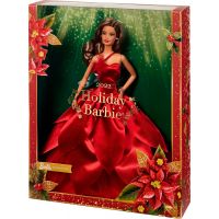 Mattel Barbie Vánoční panenka černovláska 5