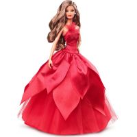 Mattel Barbie Vánoční panenka černovláska 2