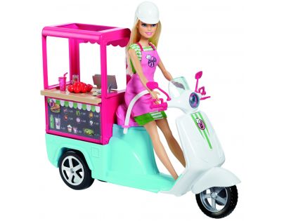 Mattel Barbie Vaření a pečení Bistro skútr