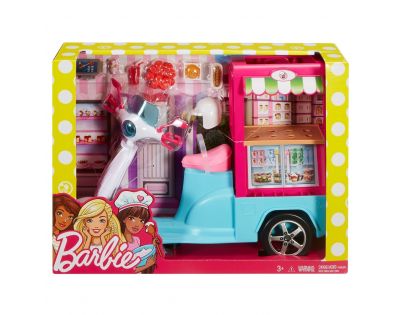 Mattel Barbie Vaření a pečení Bistro skútr