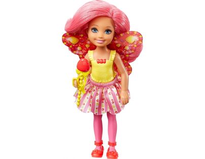 Mattel Barbie víla Chelsea bonbonová víla