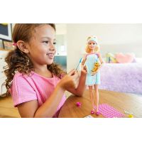 Mattel Barbie wellness panenka blond vlasy 5