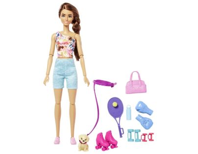 Mattel Barbie wellness panenka tenistka