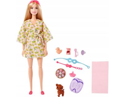 Mattel Barbie wellness panenka v županu
