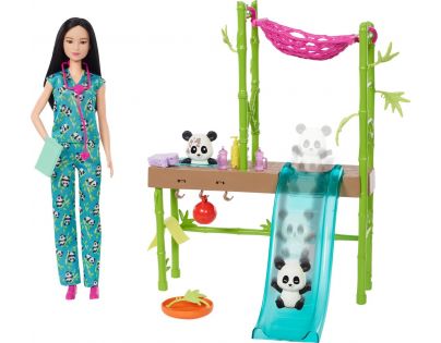 Mattel Barbie Záchrana pandy herní set