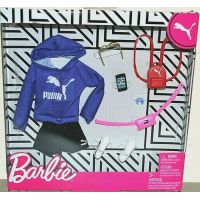 Mattel Barbie značkové oblečky a doplňky modrá mikina PUMA 2