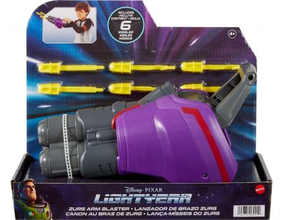 Mattel Pistol Buzz Rakeťák Zurg Skydearm