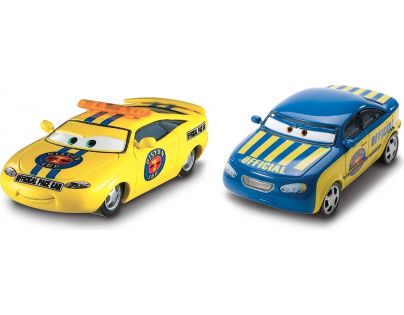 Mattel Cars 3 auta 2 ks Charlie Checker a Race Official Tom