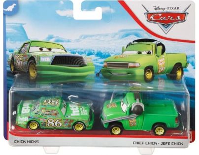 Mattel Cars 3 auta 2 ks Chick Hicks a Jefe Chick
