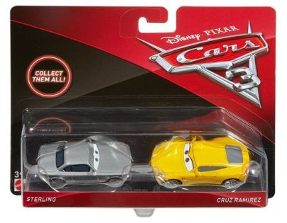Mattel Cars 3 auta 2 ks Cruz Ramirez