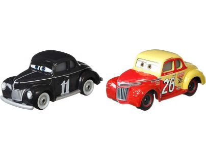 Mattel Cars 3 auta 2 ks Heyday Junior Moon a Eli Turnpike