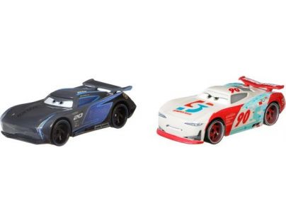 Mattel Cars 3 auta 2 ks Jackson Storm a Paul Conrev