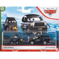 Mattel Cars 3 auta 2 ks Laura Spinwell a Ray Reverham 2